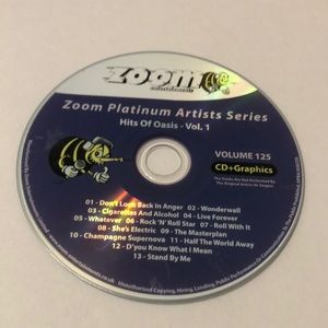 Oasis Karaoke CDG Zoom Entertainment Vol. 1